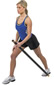 Aerobic bar weighted body bars