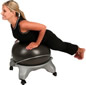 Exercise ball chair